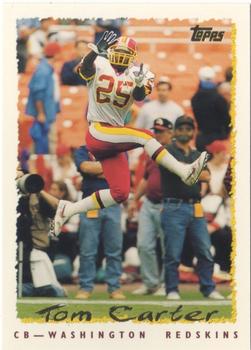 Tom Carter Washington Redskins 1995 Topps NFL #87